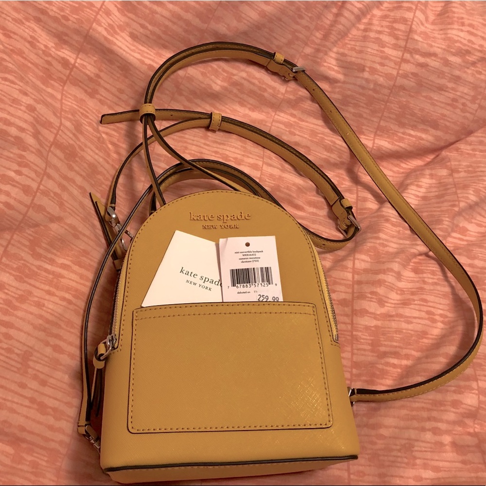Kate spade mini convertible backpack